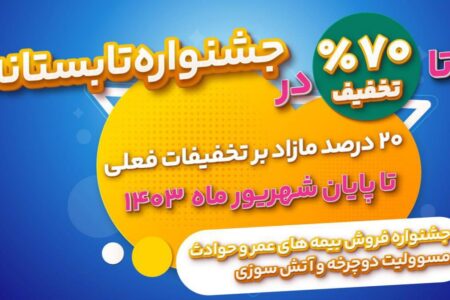 جشنواره تابستانی بیمه ملت با تخفیف‌های ویژه آغاز شد