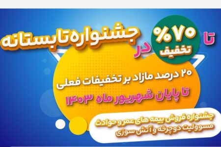 جشنواره تابستانی بیمه ملت با تخفیف‌های ویژه آغاز شد