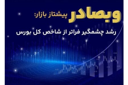 وبصادر پیشتاز بازار؛ رشد چشمگیر فراتر از شاخص کل بورس