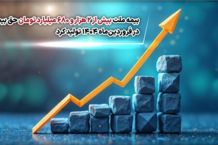 بیمه ملت بیش از ۲ هزار و ۶۸۰ میلیارد تومان حق بیمه در فروردین‌ماه ۱۴۰۴ تولید کرد